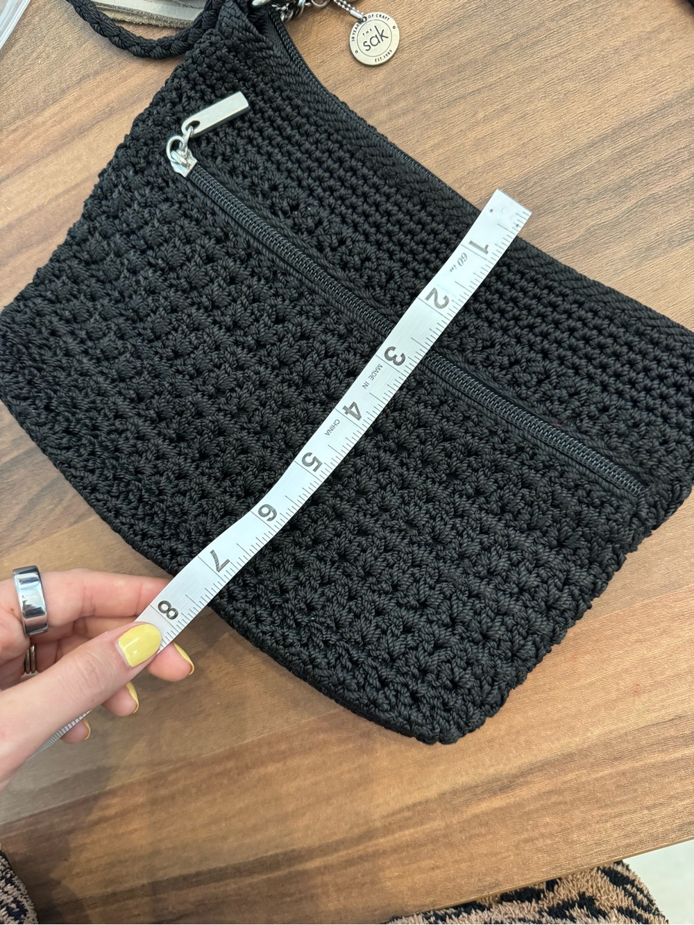 Vintage Y2K The Sak Limited Original 30 Year Anniversary Crochet Crossbody - Picture 11 of 14